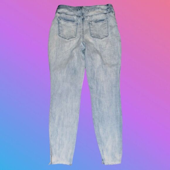 Maurices Button Fly High Rise Jeans Size Large Long 32x30 #168 - Picture 8 of 8